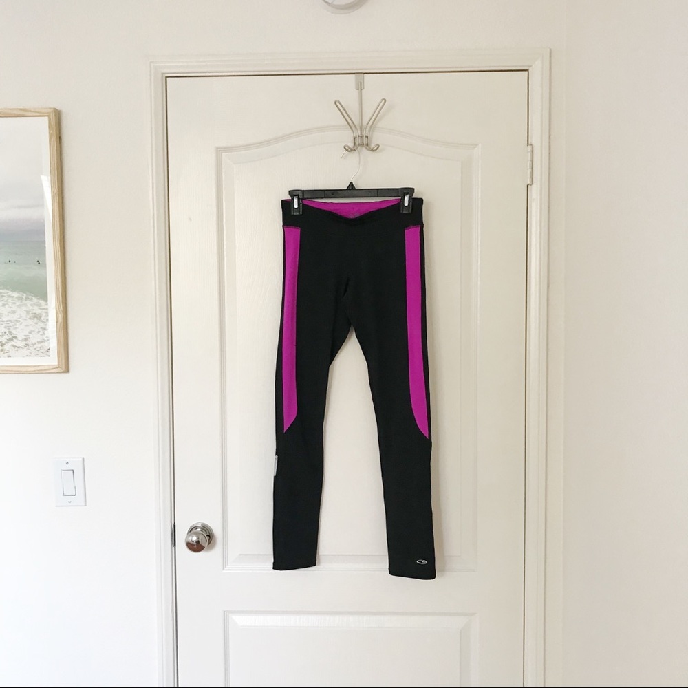 Fleece lined workout leggings
